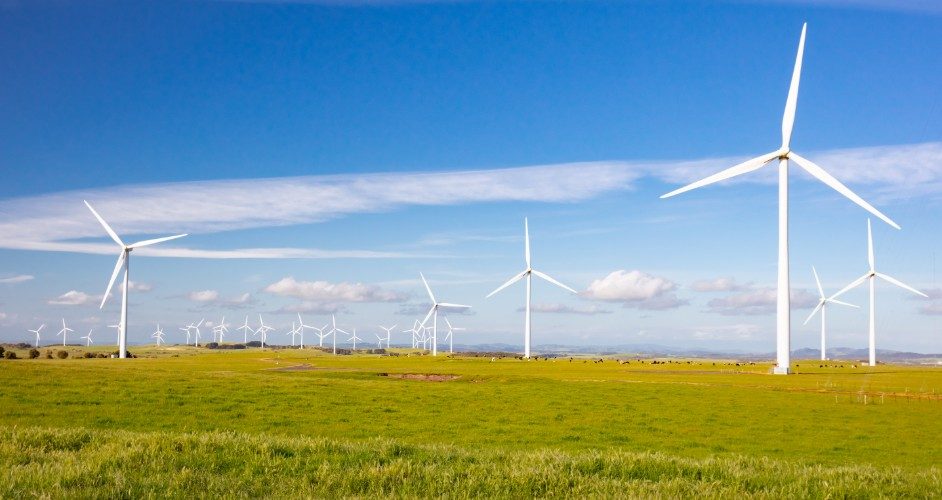 Wind turbines - renewable energy